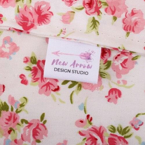 Premier Custom Garment, Sewing Labels, great for Small Business or Craft & Hobby, choice of motifs, Fold tag (MD1090)