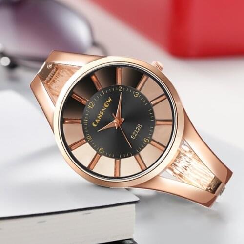Womens Watches CANSNOW Rose Gold zegarek damski Fashion Ladies Watch Women Waterproof Clock Women Relogio Feminino Saati