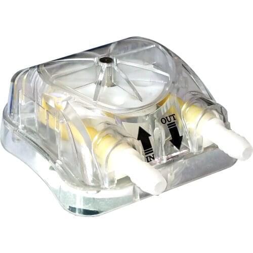 1000ml/min, 2 Rollers, Honlite Peristaltic Pump Head Assembly with PharMed BPT Peristaltic Tube and bottom cap