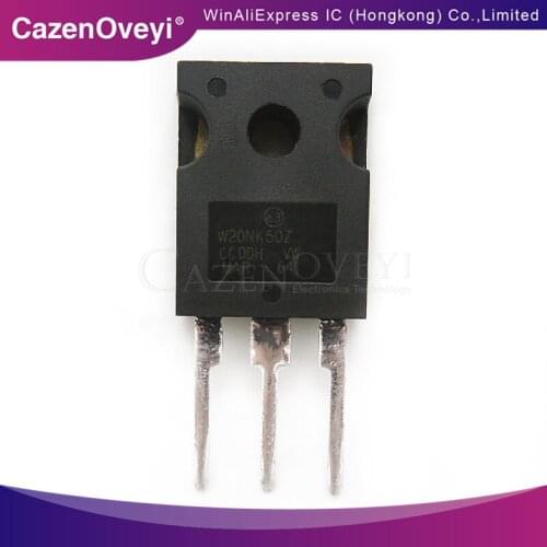 5pcs/lot W20NK50Z W20NK50 TO-247 In Stock