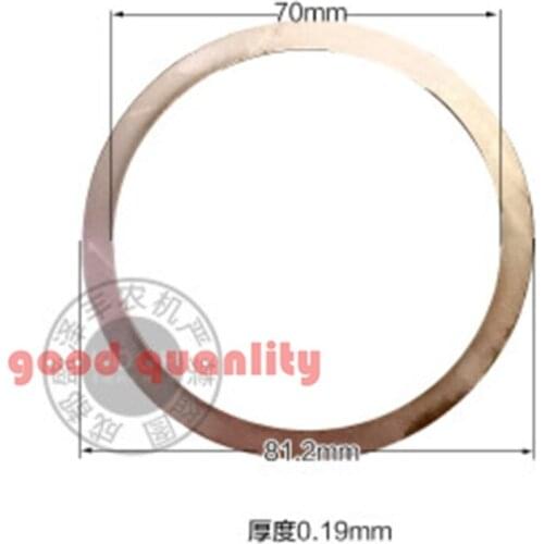 Free shipping Cylinder Gasket for 170F 178F 173F 186FA 186F 188F 192F copper gasket, Air-cooled Diesel Engine Generator Parts