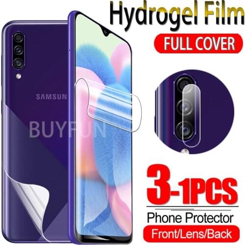 For Samsung Galaxy A30S Hydrogel Film A30 S Screen Protector on Sumsung Glaxy A30S A 30S Camera Glass Protective Film HD Clear