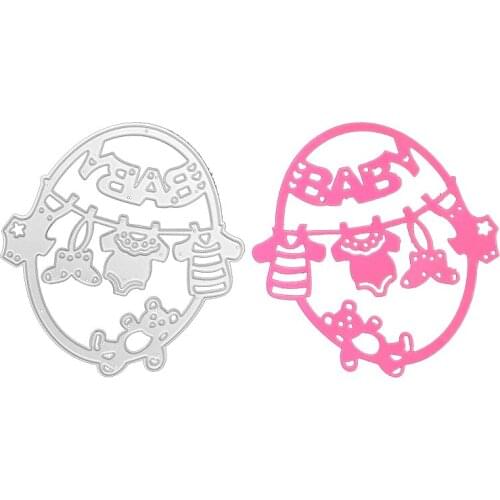 Julyarts Baby Scrapbooking Cutting Dies Background Dies Scrapbooking/photo album Decorative Embossing DIY Paper Cards