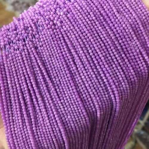 Loose beads ziyun agate round 2m 3mm 15" for DIY jewelry making FPPJ wholesale beads nature gem stone