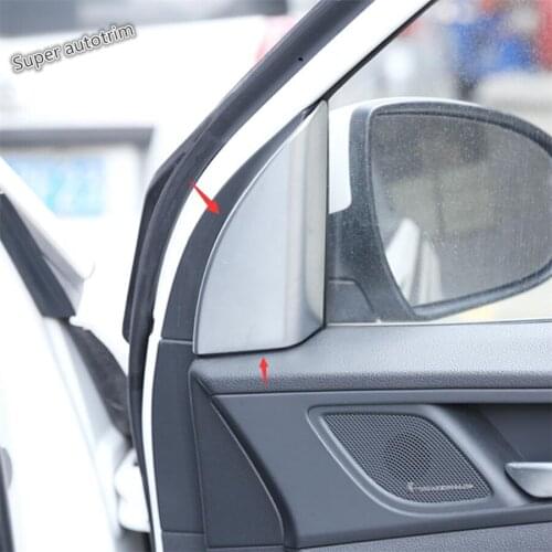 Lapetus Accessories Interior Car Window Pillar A Post Triangle Frame Cover Trim Fit For Hyundai Tucson 2016 - 2020