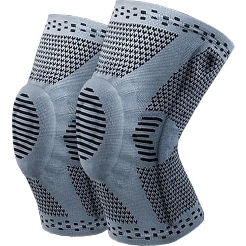 Motorcycle Knee Pads Protector Motorcycles Motocross Moto Riding Skating Ski Knee Pads Motorbike Kneepads Gray Brace Support