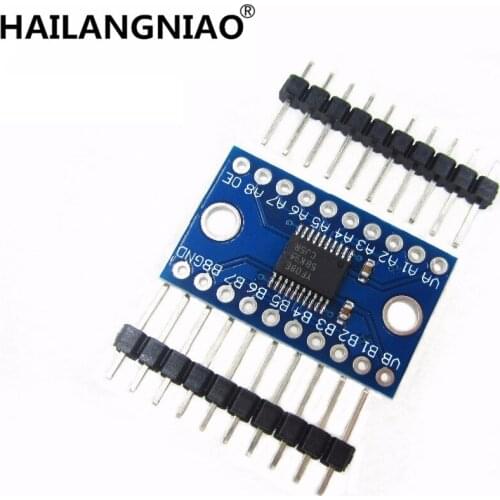 New 10pcs/lot 3.3V 5V TXS0108E 8 Channel Logic Level Converter Convert TTL Bi-directional Mutual Convert