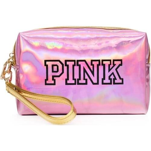 PINK Women's Cosmetic Bags