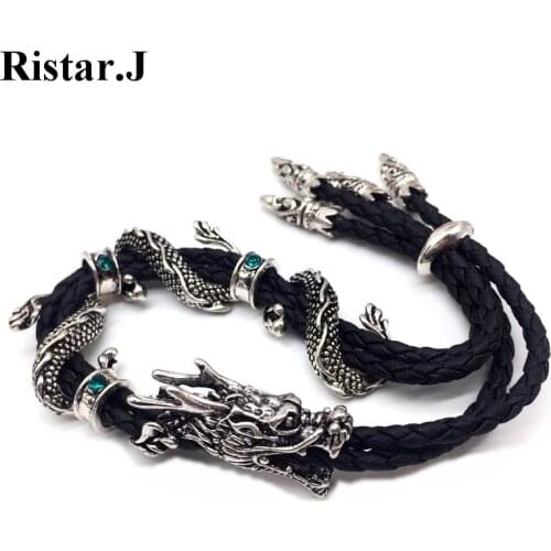 Ristar.J Men's Leather Bracelets