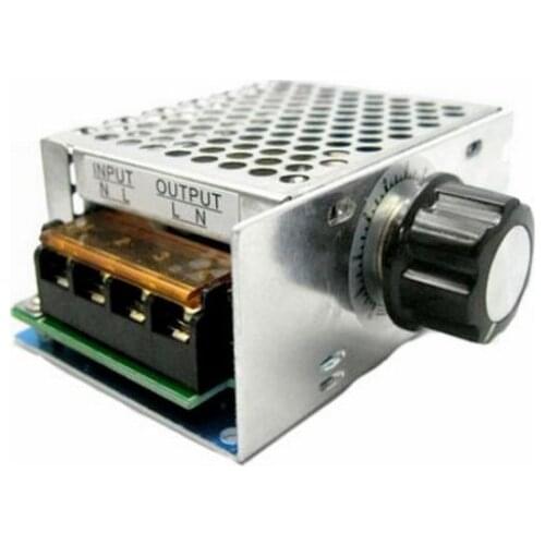 4000w high power thyristor electronic voltage regulator for dimming control air-conditioning shells with insurance