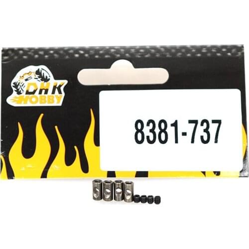 FATJAY DHK HOBBY 8381-737 (4pcs/lot) transmission cup universal shaft upgrade spare parts for RC 8382/8383/8384 cars