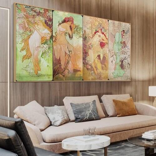 Alphonse Mucha Elegant Women Full square/round diamond painting diamond embroidery sale 5d diy mosaic handmade puzzles art N784