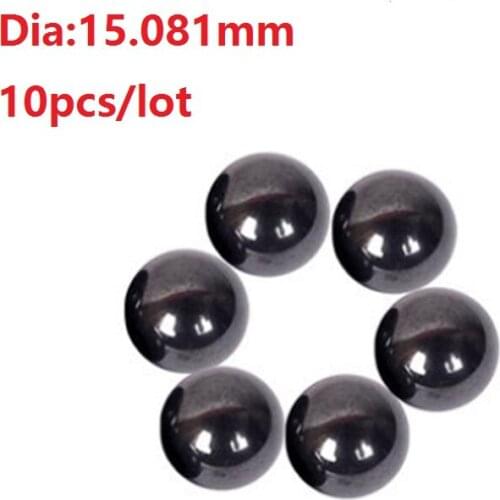 10pcs/lot Si3N4 Ceramic ball Diameter 15.081mm G5 Silicon Nitride bearing balls used in bearing/pump/linear slider/valvs balls