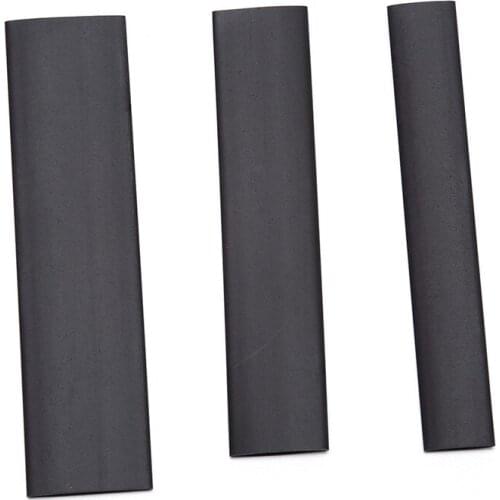 127pcs/pack Diameter 2-13mm Length Heat Shrink Tubing Shrinkable Tube Black Wire Wrap