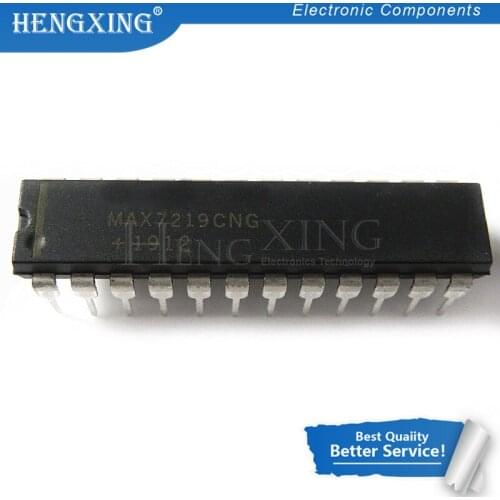 5pcs/lot MAX7219CNG MAX7219 DIP-24 New original In Stock