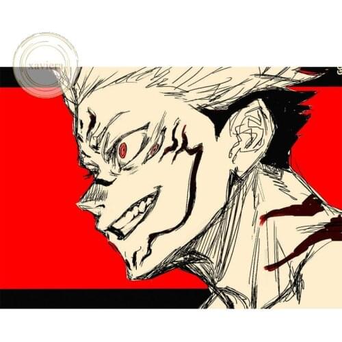 Diamond Embroidery Anime Jujutsu Kaisen DIY 5D Diamond Painting Cartoon Comic Character Acrylic Cross Stitch Kit Mosaic Picture