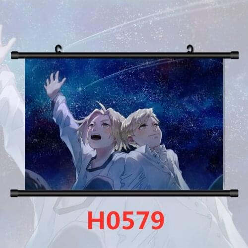 WTQ Anime Posters Fullmetal Alchemist Edward Alphonse Elric Anime Manga Wall Decor Wall Art Picture Room Decor Home Decor