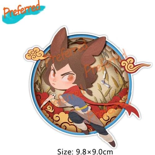 Laptop Chinese Anime Legend of Deification Car Stickers Decals Kids Gift Pegatinas Matt JDM JEEP Van Bike Offroad RV A4 Q3 Polo