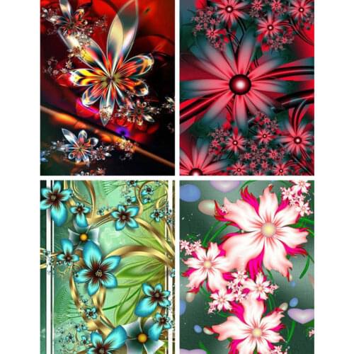 AZQSD Diamond Painting Full Square Flower Embroidery Sale Picture Of Rhinestones Handmade Home Decor Gift 5d Diy Needlework