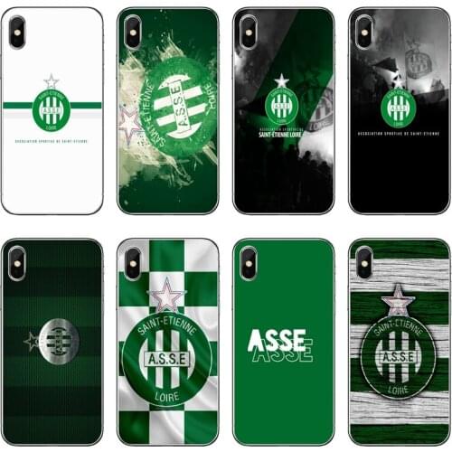 ASSE Saint Etienne Loire Accessories Phone Case For Xiaomi Mi 11 Note 10 10T 9 9T 8 Pro A2 Lite A3 A1 Poco F1 F2 M3 X3 NFC