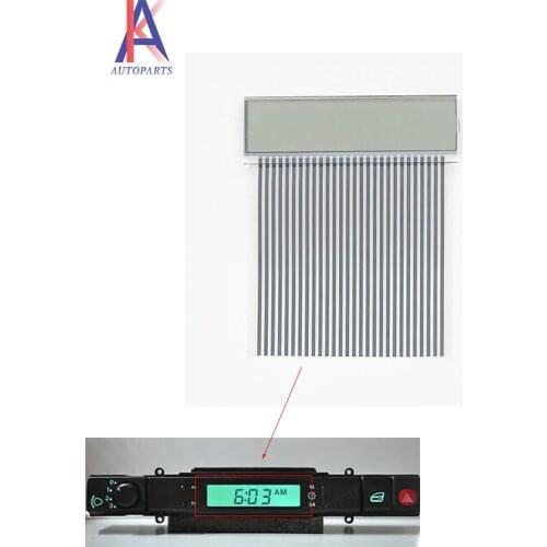 For Jaguar XJ6 XJ8 X300 XJR Instrument Cluster Digital Clock LCD Display Screen 1995-1998