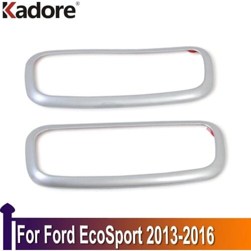 For Ford Ecosport 2013 2014 2015 2016 Car Interior Matte Roof Rear Reading Lights Sequins Decoration Cover Trim Accessories