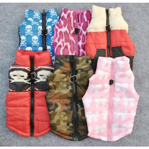 ETHIN Small Dog Clothes Winter warm vest pet dog coat XS S M L Chihuahua Clothing dog jacket pet Warm clothing dog vest