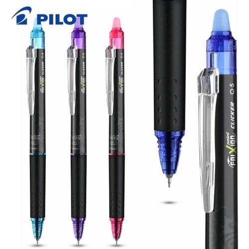 1pc PILOT BLRT-FRP5 Syringe Type Erasable Pen Press Gel Pen 0.5mm Friction Pen Temperature Control Ink for Students