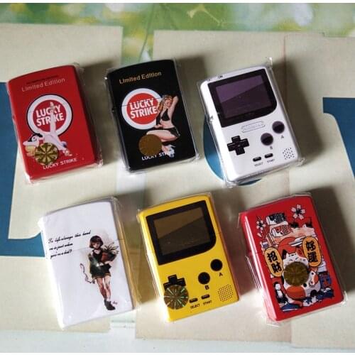 Chief Color Printing Kerosene Lighter Brass Shell Outdoor Rechargeable Windbreak Cigarette Funny Lighter Ensendedores Creativos