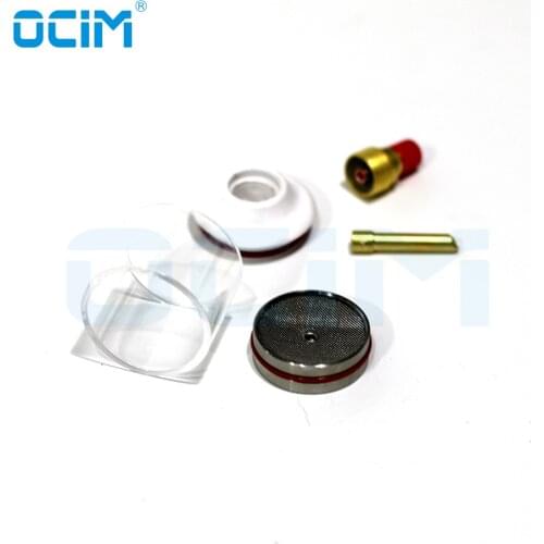 Tig Pyrex Cup Gas Lens Kit 20# TIG Welding Glass Cups For WP9/W20