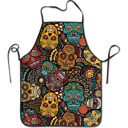 Pig with Wings Kitchen Apron home chef Bib with for Cooking Gardening Adult Size Unisex Pink Blue