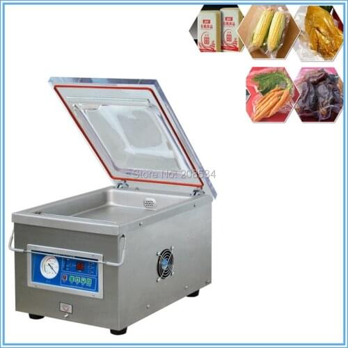 Low Price food vacuum sealer, vacuum packing machine vacuum chamber, aluminum bags food rice tea vacuum sealing machine