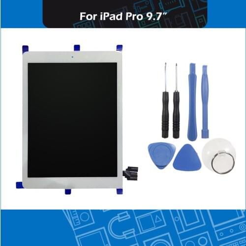 New LCD Screen Assembly For iPad Pro 9.7" A1673 A1674 A1675 LCD Display Touch Screen Combo Assembly with Tools