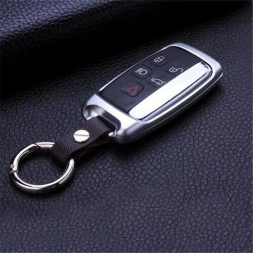 Luxury alloy car key pack cover / key case holder shell keychain accessories for Land Rover Range Rover Evoque/Jaguar