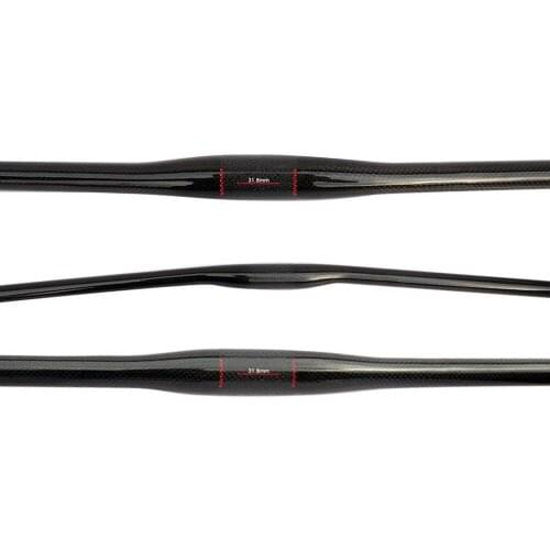 3k carbobn handlebar no logo mountain bike handlebar flat handlebar cycling bicycle 31.8 *600/620/640/660/680/700/720/760mm