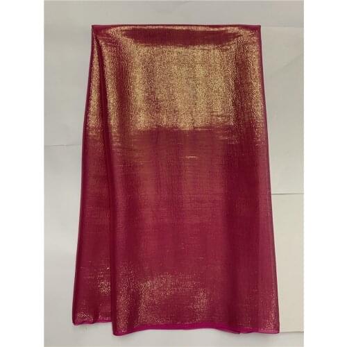 Most popular nigerian soft silk fabric 2020 high quality swiss lace fabric african silk and chiffon fabric 5yards L72801