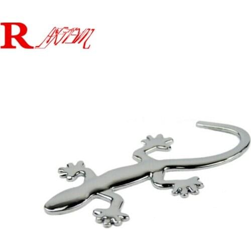 Car styling 3D Metal Gecko Lizard Stickers For INFINITI EX FX JX QX X25 EX35 FX G25 G35 G37 ESQ QX50 QX60 QX70 QX80 Q50 Q60 Q70