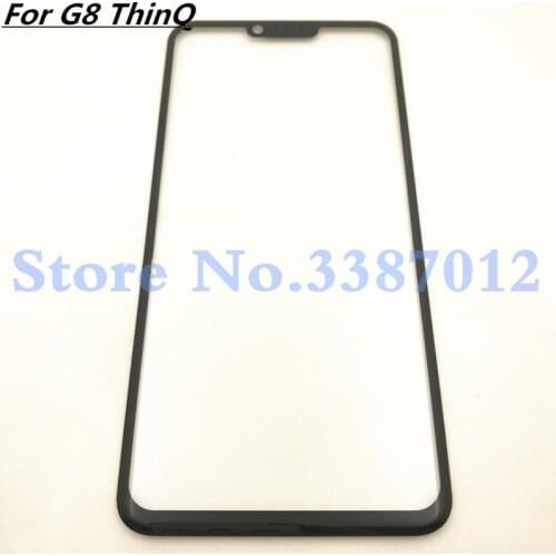 Top Quality 6.1" For LG G8 ThinQ G820N G820QM G820V G820UM Touch Screen glass panel LCD Cover plate Repair parts