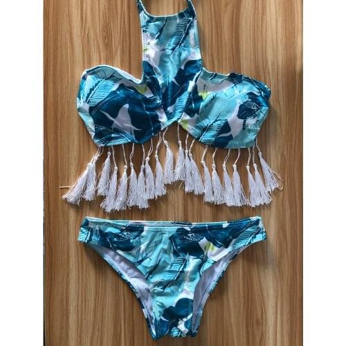 2021 new girl bikinis set green women swimwear swimsuit famale low waist beachwear women swimsuit sexy wire free hot swimming