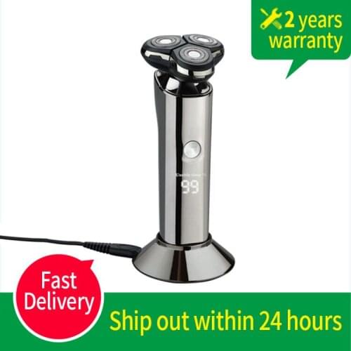 Youpin S3000 Wireless Electric Shaver USB Rechargeable Male Electric Shaver Waterproof Male Shaving Machine with Charging Base
