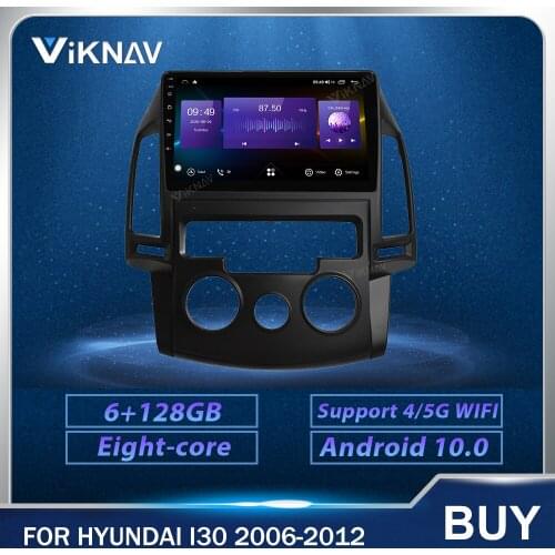 9 Inch Android Car Stereo Radio For Hyundai i30 2006 2007 2008 2009-2012 Car Multimedia Player GPS Navigation Touch Screen 128G