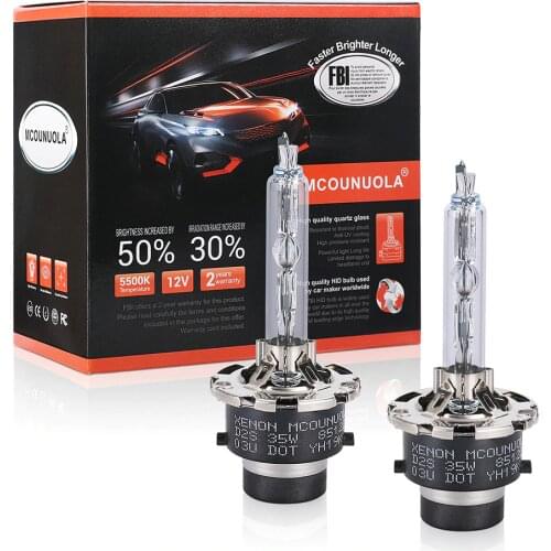2PCS D1S D2R D2S D3S D4S D4R 5500K Car Headlights HID Bulb Lamp For Volvo S80 S60 XC90 V70 XC70 Chysler 300 Charger LAD5GL Xenon
