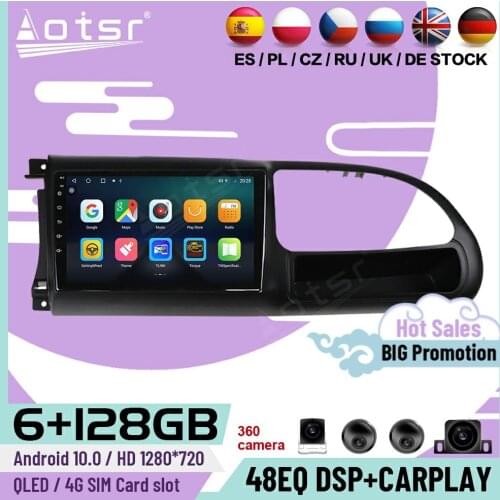 6+128G Carplay Android 10 Player For Ford Transit 2010 2011 2012 2013 2014 2015 2016 GPS Navi Auto Car Radio Receiver Head Unit