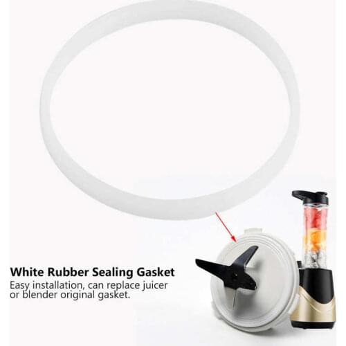 10cm White Rubber Sealing O-ring Gasket for Ninja Juicer Blender Replacement Seals Spare Parts For Blender Kitchen Appliance