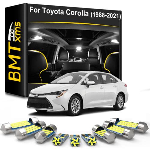 BMTxms For Toyota Corolla 1988-2009 2010 2013 2015 2016 2017 2020 2021 Hatchback Sedan Accessories Canbus LED Interior Light