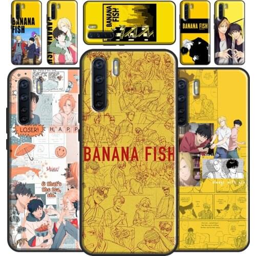 Banana Fish Anime Case For OPPO A5 A9 2020 A31 A53 A52 A72 A15 A83 A91 A93 A1K A5S Find X3 Pro Reno2 Z Cover