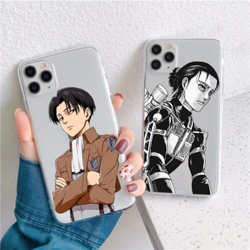 Case For Samsung Galaxy A72 A52 A51 A50 A21S A12 A32 A31 A30 A42 A41 A40 A71 A70 A91 A02S A10 A6 A7 A9 2018 Attack On Titan Bags