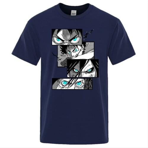 Attack on Titan Japan anime Print Man T-Shirts Fashion Soft Tee Clothes T Shirt Summer Harajuku Tshirt Crewneck Brand Men Tops