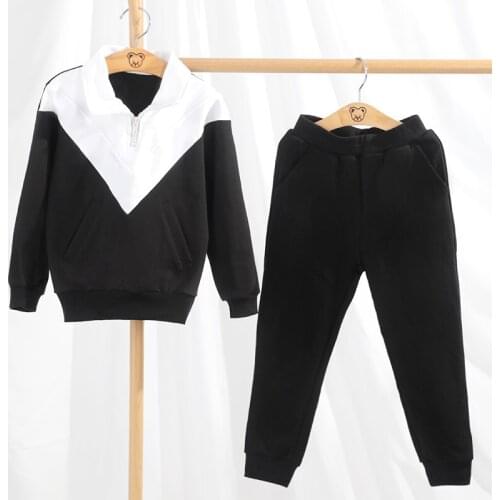 Baby Clothing Sets Children 5-11 Years Birthday suit Boys Tracksuits Kids Brand Practice Sport Suits Hoodies Top +Pants 2pcs Set