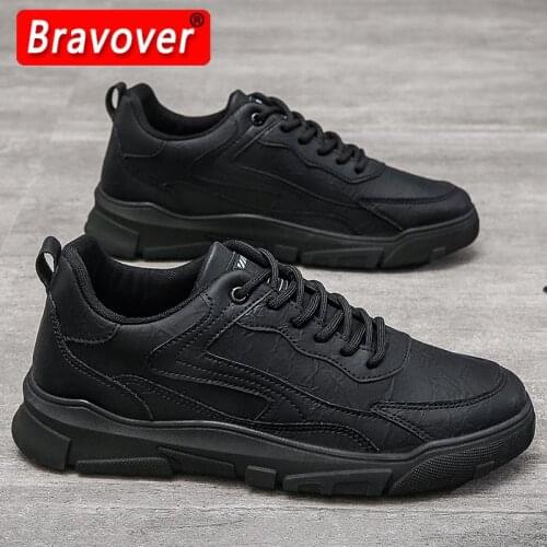 New Running Shoes Men Light Weight Walking Shoes Outdoor Quality Pu Jogging Walking Sneakers Size 39-44 Athletic Footwears